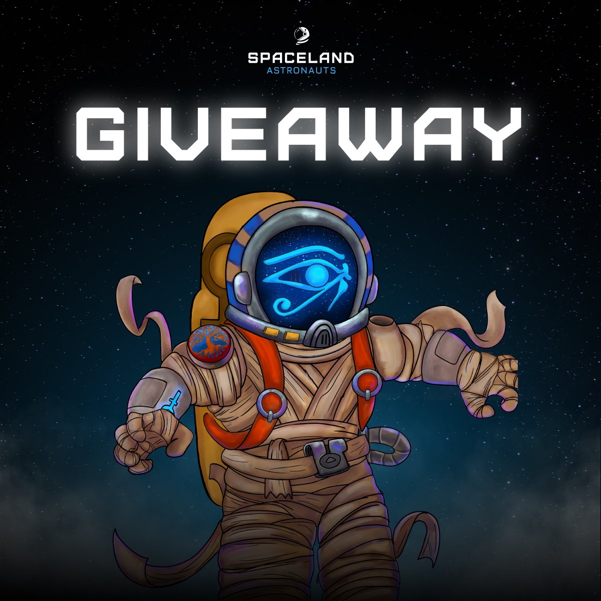 SpacelandNFT's tweet photo. SPACELAND ASTRONAUTS IS COMING🚀

In celebration🎉of our twitter and discord opening, we're giving away 3 NFT🎁

To Enter
1️⃣ Follow @SpacelandNFT 
2️⃣RT + Tag 2 friends
3️⃣ Join https://t.co/9GSpfT4HcX

Join the club!

#SpacelandAstronauts #NFT #NFTgiveaway https://t.co/6Qth3LZ67k