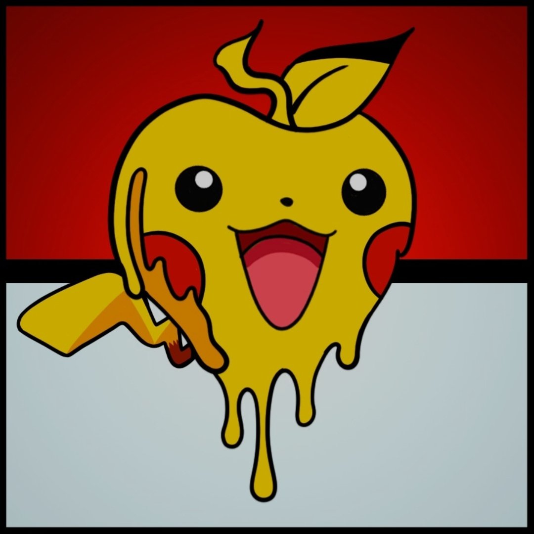 poisonednft's tweet photo. @hollarabbitmac 🍎SPECIAL EDITION PIKACHU POISONED APPLE🧪
https://t.co/f57cPcNc6l #Pikachu #PokemonLegendsArceus #POKEMON #NFT #NFTs #nftart via @opensea https://t.co/gMndBZ9XzH
