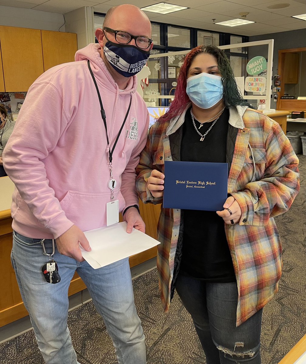 We are so proud of this scholar! Remember us when you are famous, Jaylee! <a href="/BEHSLancers/">BEHS</a> <a href="/MartinoAmy/">Amy Martino</a>