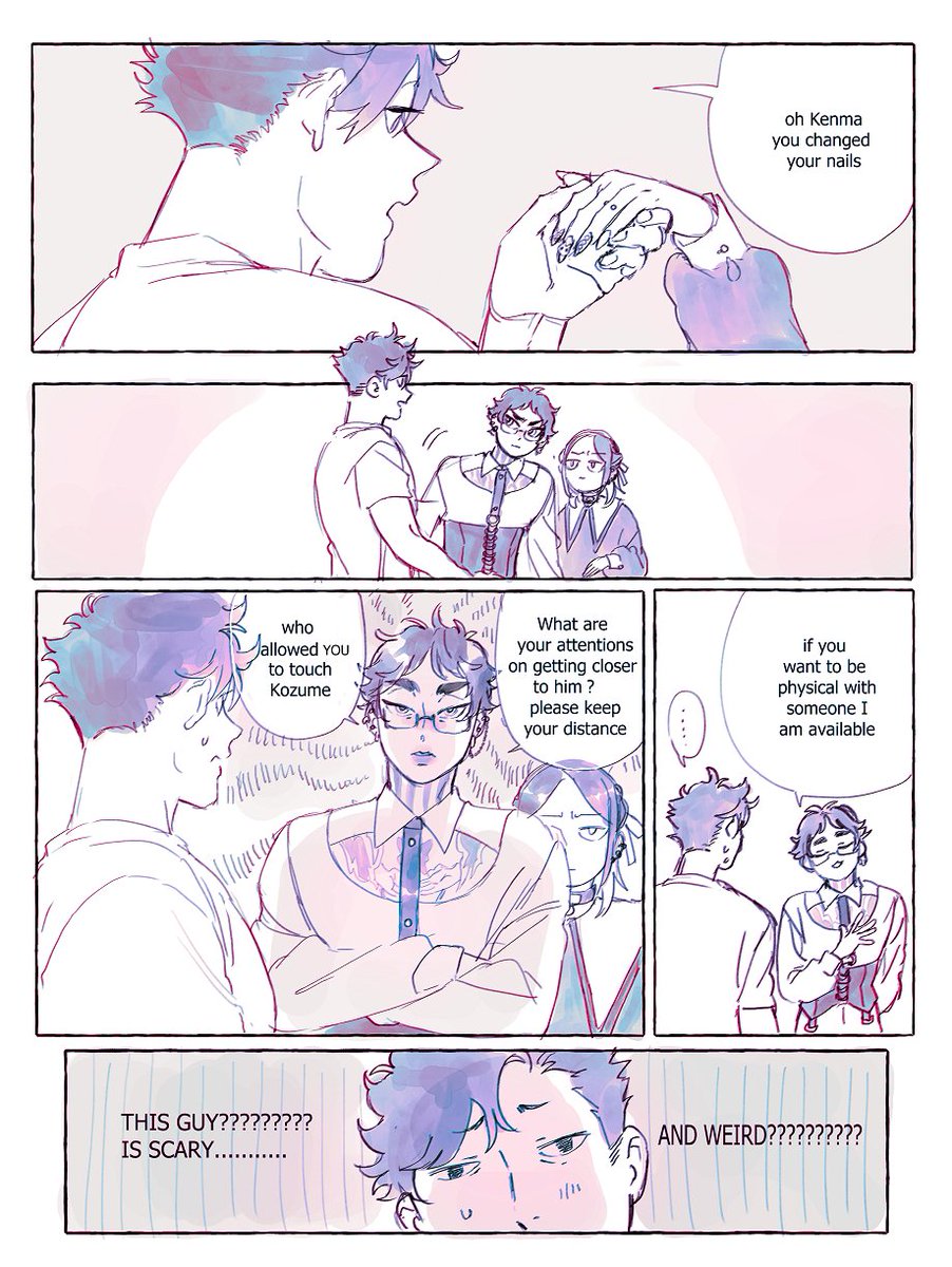tat au : Akaashi is hot then hes cold... 
