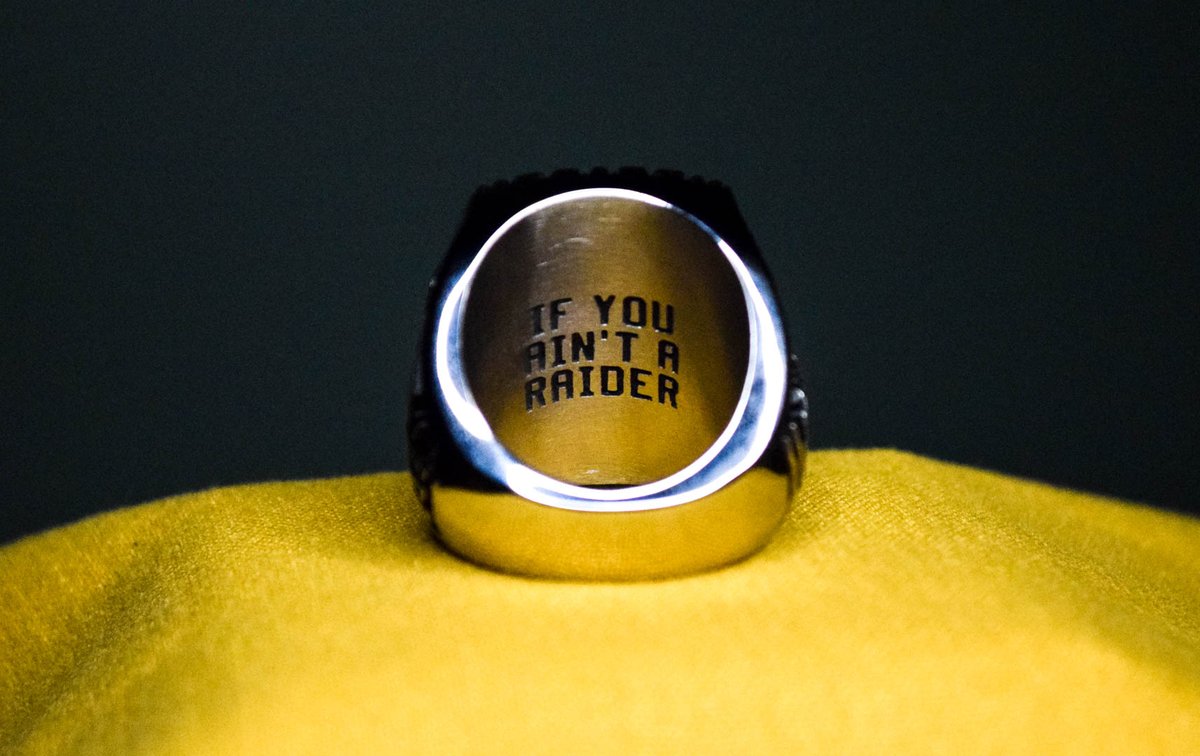 It's a beaut.💍

#Raidergang | #BuildtheMonster