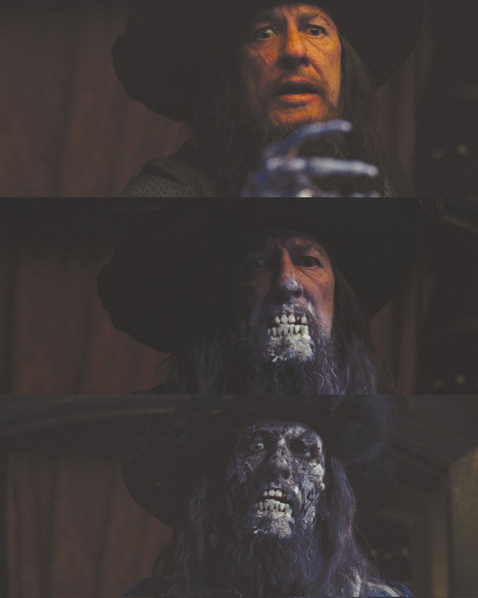 bestofpotc's tweet photo. the CGI work from the curse of the black pearl, 2003 https://t.co/7c2xceCYNG