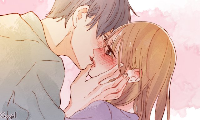 キスの仕方のtwitterイラスト検索結果