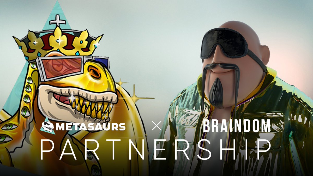 gingerjoygames's tweet image. Excited to announce a partnership with @metasaurs🐲
Metasaurs are computer generated by Dr. DMT in The Lab from 300+ hand drawn traits, each Metasaur consists of between 4-7 combined traits, of various rarities 🧪
Check Discord for more details: discord.gg/briannfts
#NFT