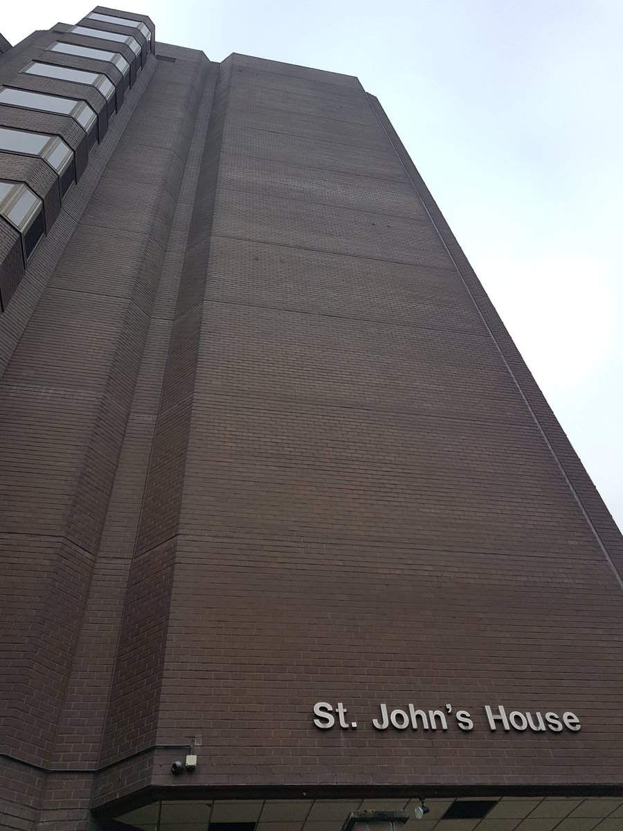 So today we officially vacated St. John's House. The place many of us have called the work HQ for many years. Great memories of teamwork, camaraderie, hard work and humour. A new a way of working now but important we continue to collaborate and celebrate. #WorkFamily
