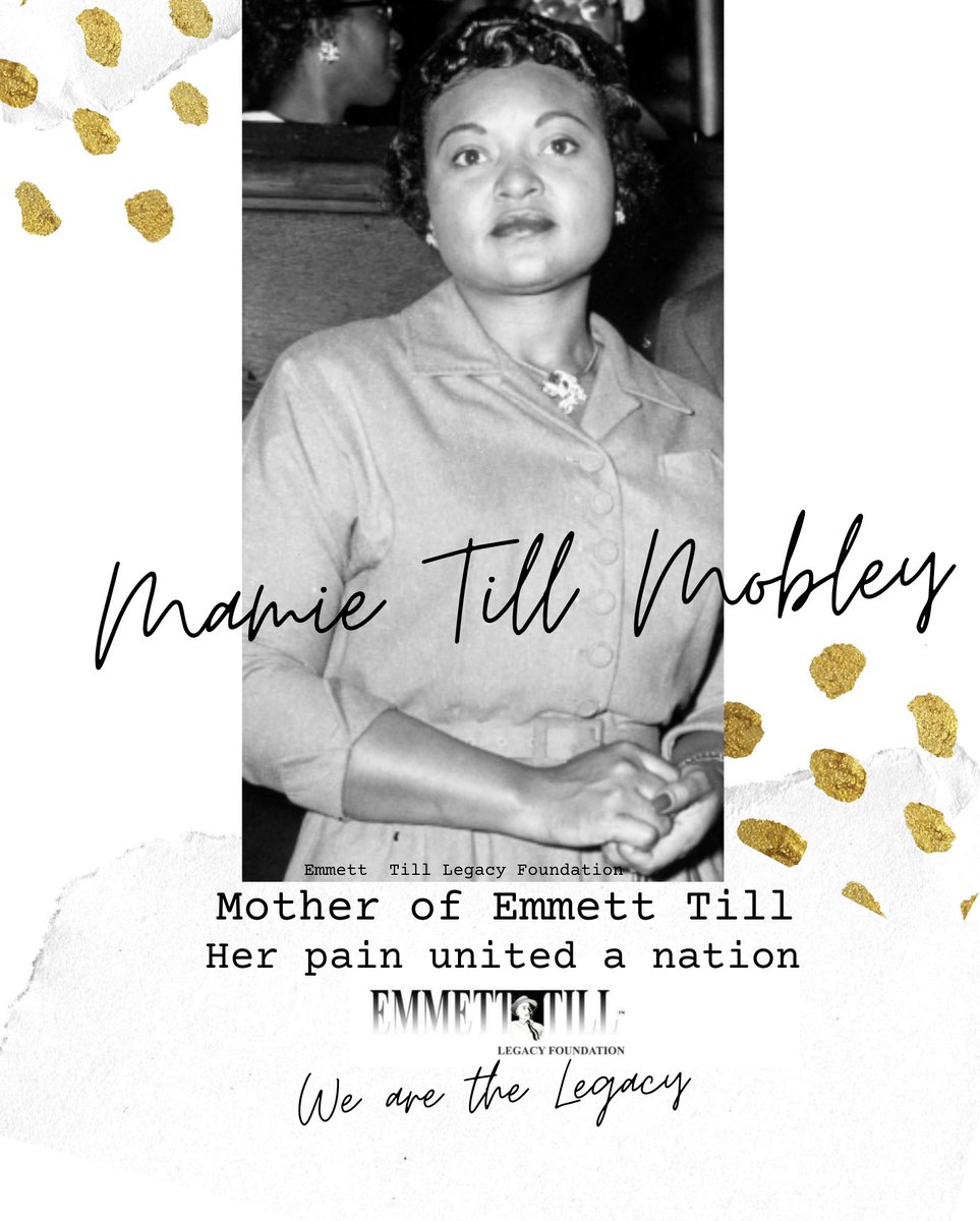 EmmettTill's tweet photo. #MamieTillMobley was intent on achieving #JusticeForEmmettTill her only son. Now in our 17th year we have taken her torch to bring awareness to his place in history and relevance today
Honor Mamie and #EmmettTill sign the petition
➡️https://t.co/hSc9qvHUTm
https://t.co/INOsShEhYe https://t.co/oG20hRYVnO