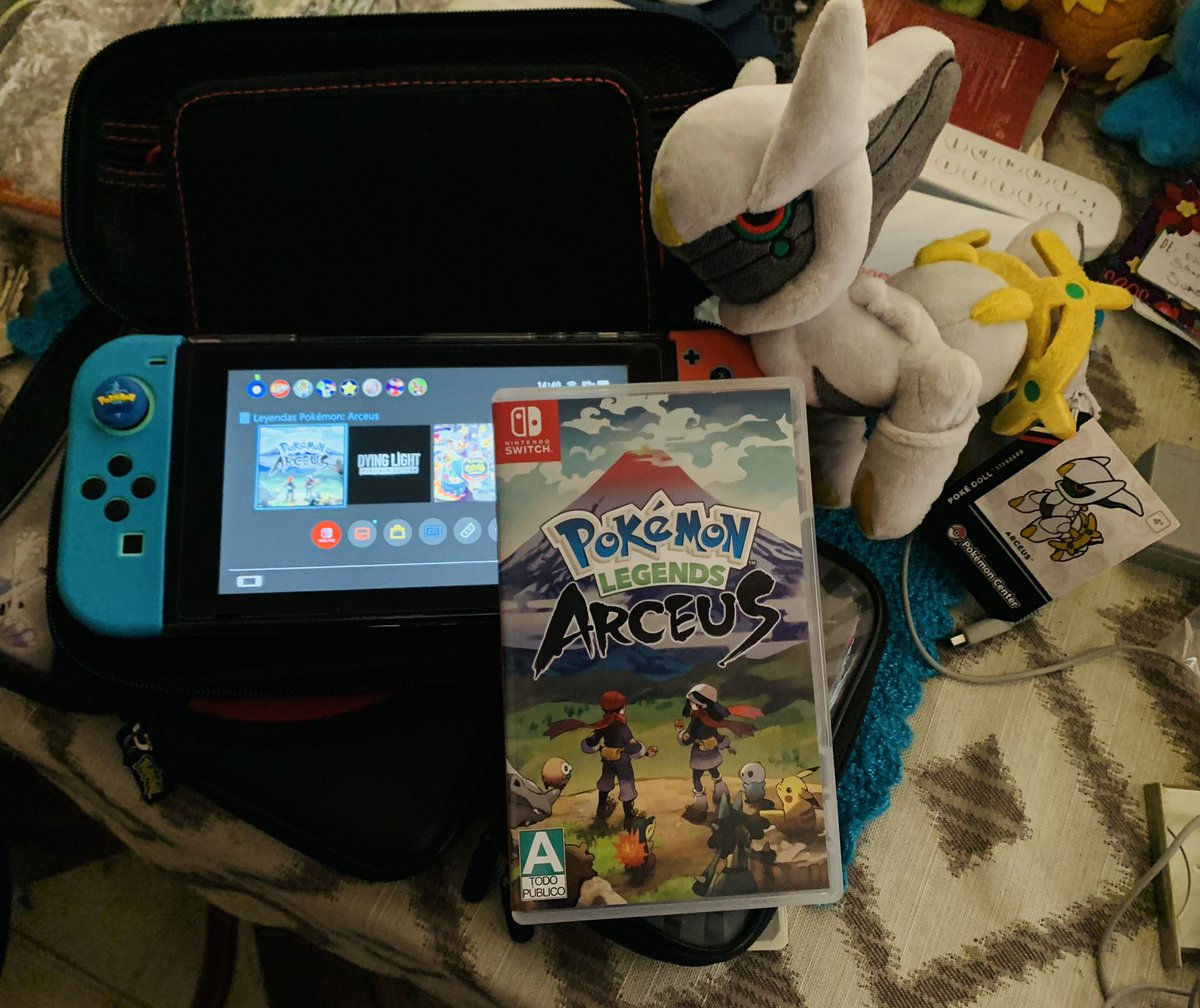 Finalmente llego el dia de #PokemonLegendsArceus !!!