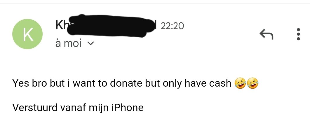 Every second with my users have been a blast so far. 😂💪🏾
New startup idea : allow people to give online tips but in cash, for users like him 🤣