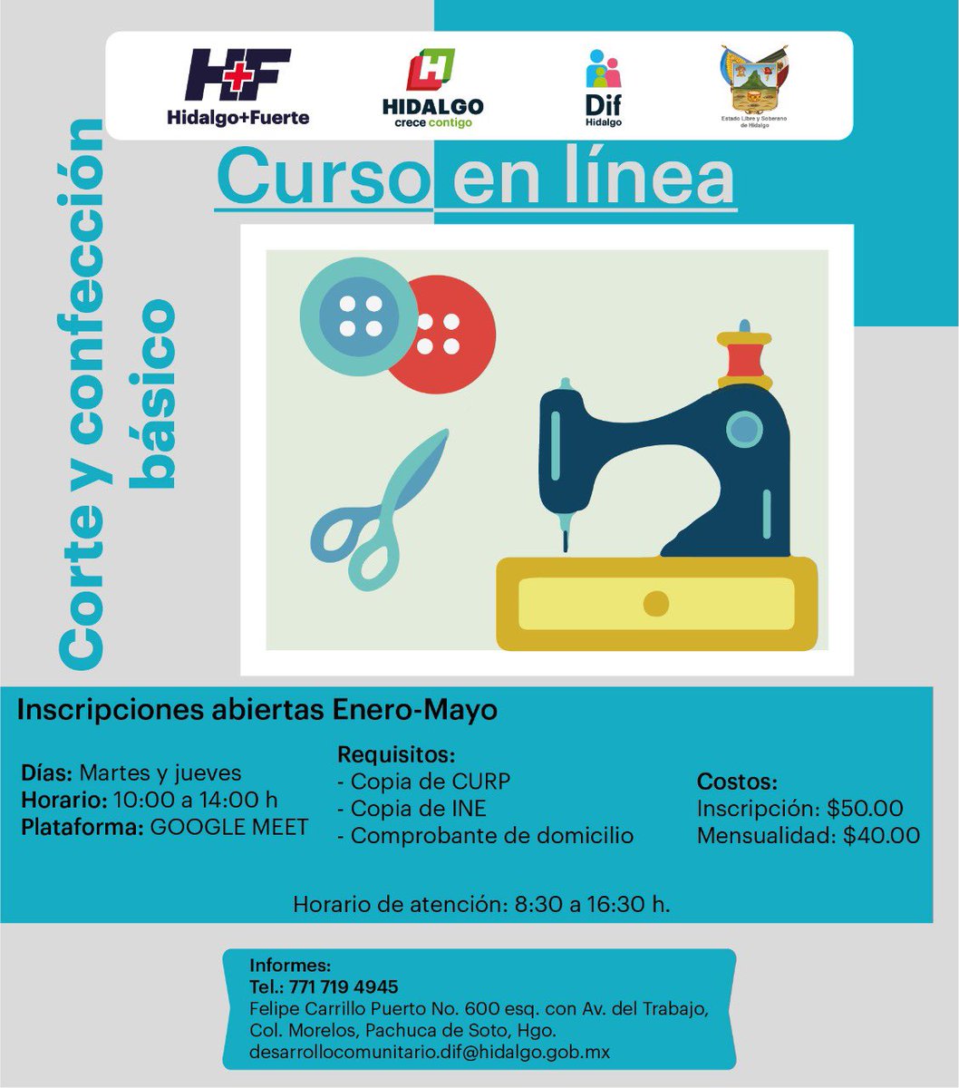 difhgo's tweet photo. Recuerda que en @difhgo contamos con diversos servicios en línea impartidos por nuestro #CDCU
¡inscríbete, te esperamos! https://t.co/S6ITBJjKuF