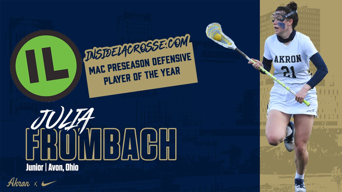 👏 Congrats to Julia Frombach on her selection by <a href="/Inside_Lacrosse/">Inside Lacrosse</a> as the Preseason <a href="/MACSports/">MACtion</a> Defensive Player of the Year 🦘

#FindAWay | #GoZips | <a href="/ZipsWLAX/">Zips W Lacrosse</a>