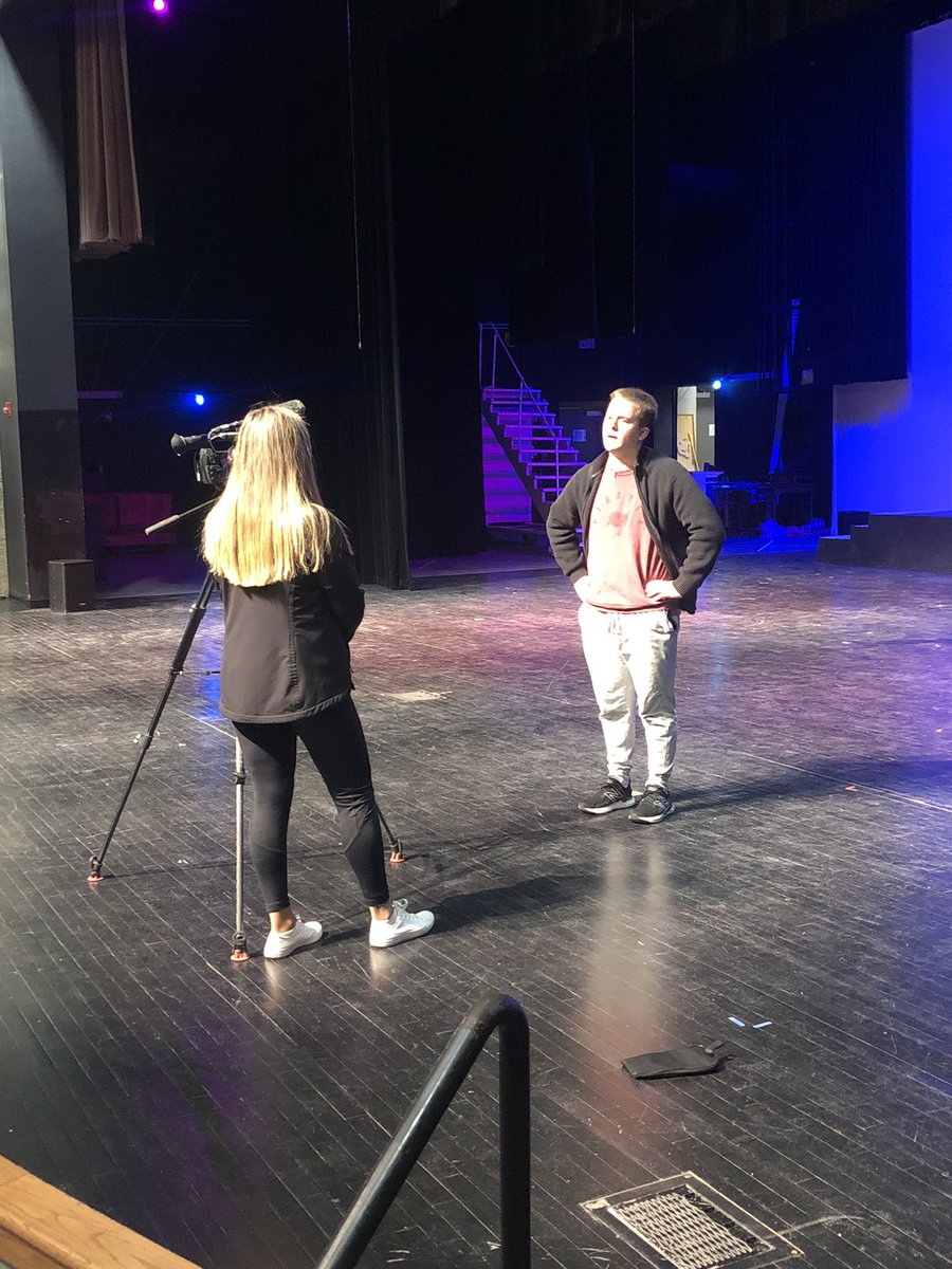 LCPPerforms's tweet photo. KLBK interviewing Footloose musical cast members today!! Come out tonight @ 7pm, Saturday @ 2 &amp; 7pm and cut loose!!

https://t.co/bctNLPMkXb

@LCISDlchs @LCPAthletes @lubbockcooper https://t.co/LSFAjrWHoh