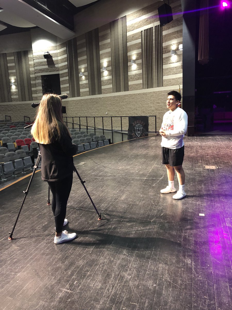LCPPerforms's tweet photo. KLBK interviewing Footloose musical cast members today!! Come out tonight @ 7pm, Saturday @ 2 &amp; 7pm and cut loose!!

https://t.co/bctNLPMkXb

@LCISDlchs @LCPAthletes @lubbockcooper https://t.co/LSFAjrWHoh