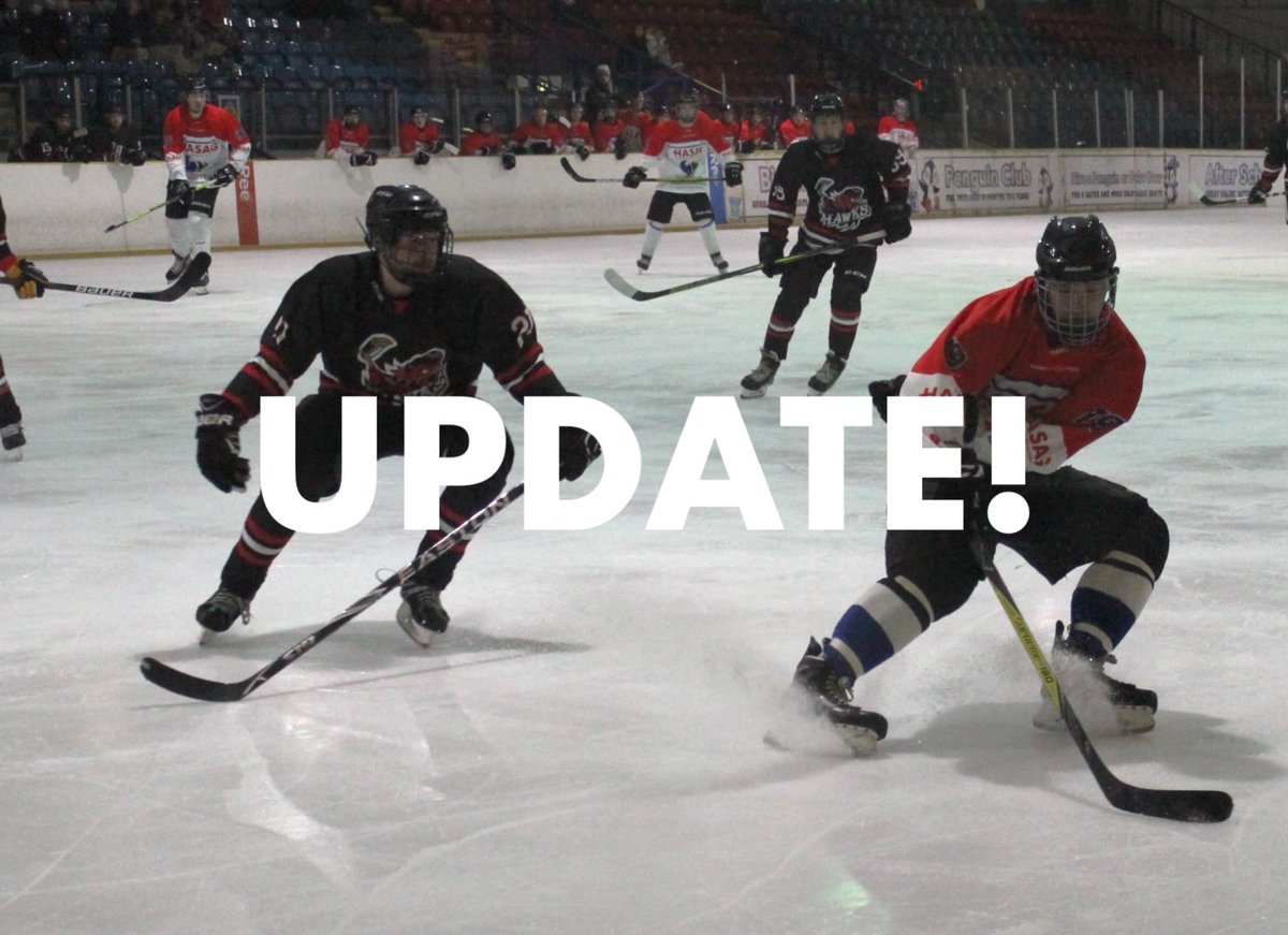 UPDATE! Faceoff for our Sunday game at home versus Basingstoke has been changed from 7pm to 6pm.

Game details: 
Doors will open at 5:30pm.
Faceoff 6pm.
Entry is £5 for adults, £2 for concession (cash or card)
BYOB!
See you there.
#Streatham #BlackHawks #NIHL2 #icehockey