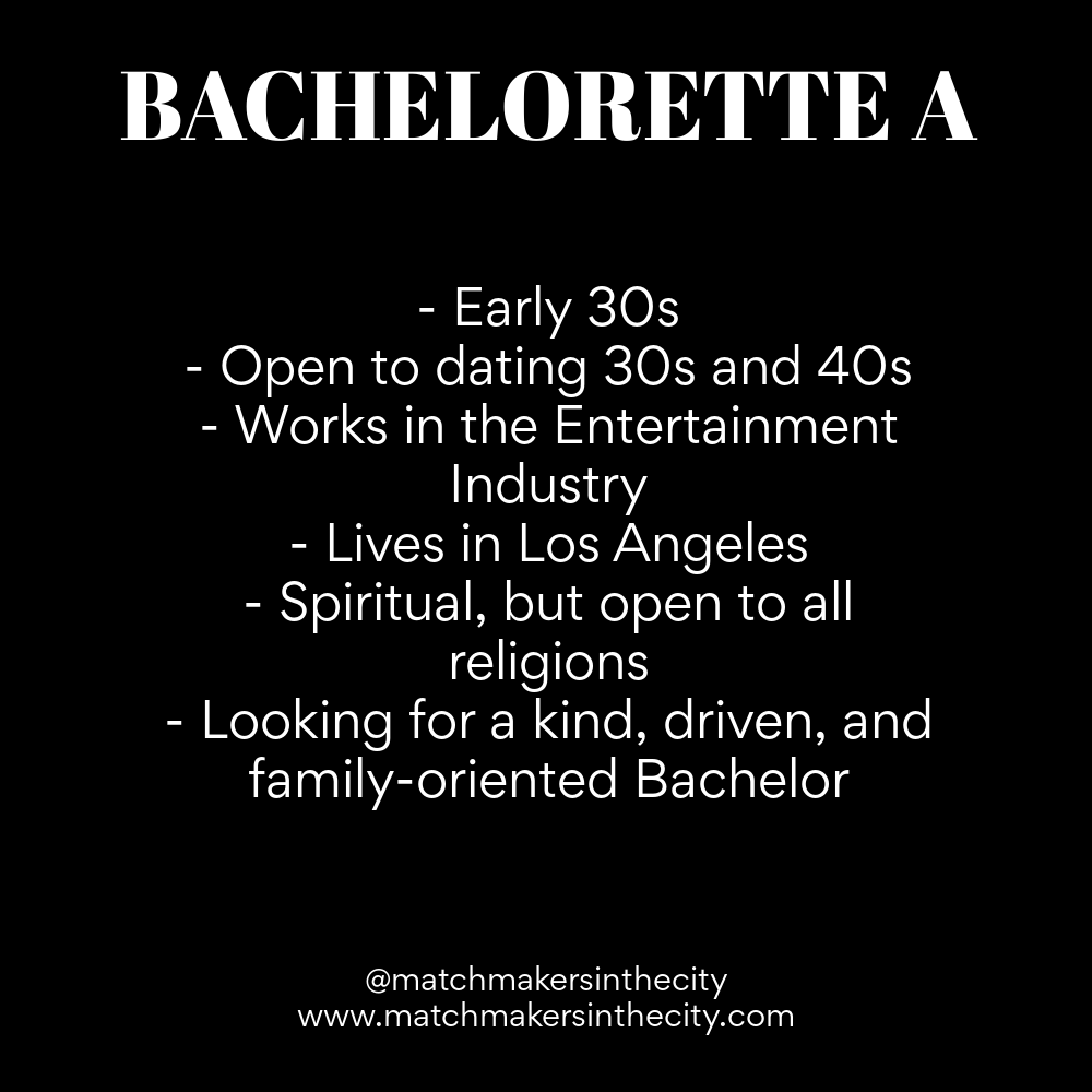 MatchmakersITC's tweet photo. Want to play Matchmaker? Calling all LA Bachelors in their 30s and 40s... we are on the hunt for one of our amazing Bachelorettes! DM us @matchmakeritc for more details. We can't wait to meet and matchmake you!

#matchmaking #love #dating #relationships #matchmaker #lamatchmakers https://t.co/sySABPRoJN