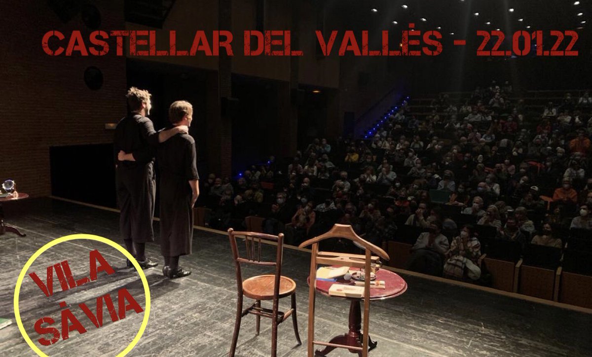 LesSavies's tweet photo. Després d’un final de festa accidentat al @maldateatre vam ser molt felices de bufar les espelmes dels 100 bolos de Les #DonesSàvies a @femcastellar amb un teatre ple i un públic fantàstic! 

Quina gran #VilaSàvia❤️

Propera parada #GiraSàvia 🔜 18/3 a @AjMontcada https://t.co/XuEBcgwU1n