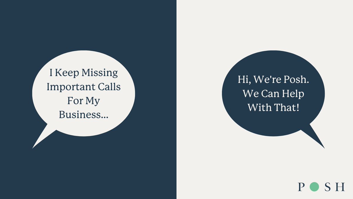 Posh is here to act as an extension of your office. You'll never miss a call or sales lead again when you let Posh Virtual Receptionists answer your calls.
#WorkLifeBalance #BusinessOwner #BusinessTips