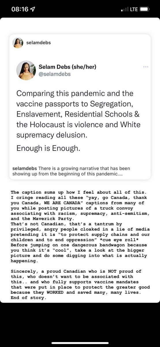 autmoon_'s tweet photo. I’m sick of the racism, thinking you’re being so patriotic to your country. Yet what you must not realize is that you’re cheering on an extremely racist “cause”, a group that prides itself in white supremacy.

***these were NOT written by me, but by a close friend &amp; @selamdebs https://t.co/ICVmNJE7ol