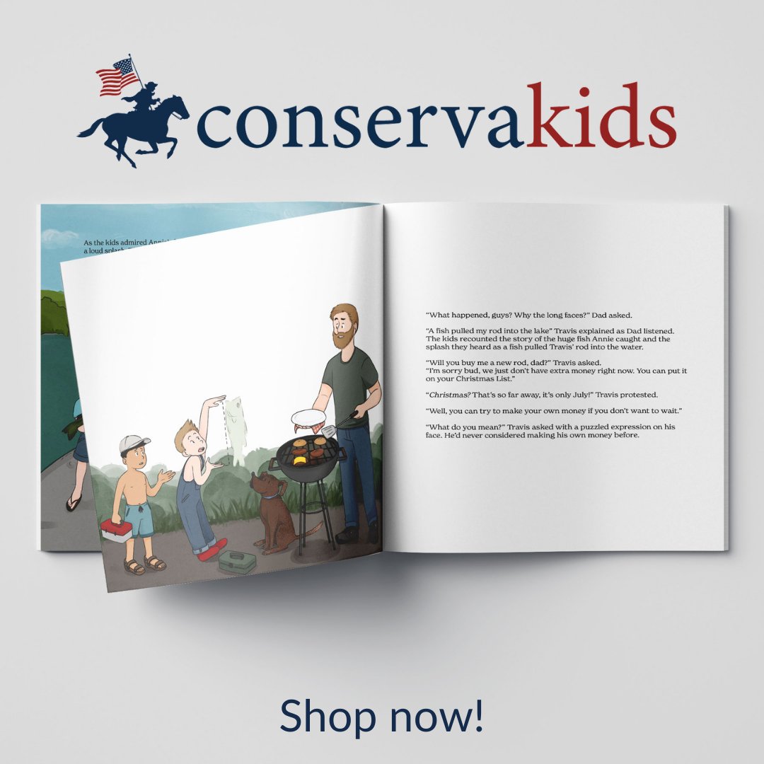Conserva_kids's tweet photo. Raise kids who love America!❤️

You want to be confident your children are equipped to carry on core American ideals.🇺🇸 https://t.co/zp49y2IaZN