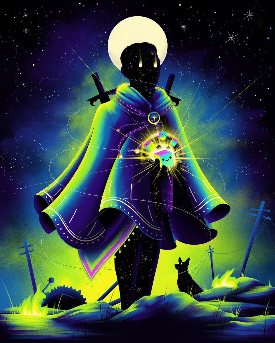 ArnoKiss's tweet photo. Hi, my name is Arno and I'm building my own universe. Complete with killer robots, mind control, and cosmic threats.  

I'm also the artist for @CrankyCritters_ The best pfp project ever. (We're making a freaking boardgame!)

https://t.co/Be1Bb7Id54 https://t.co/ze6uDAYxW3
