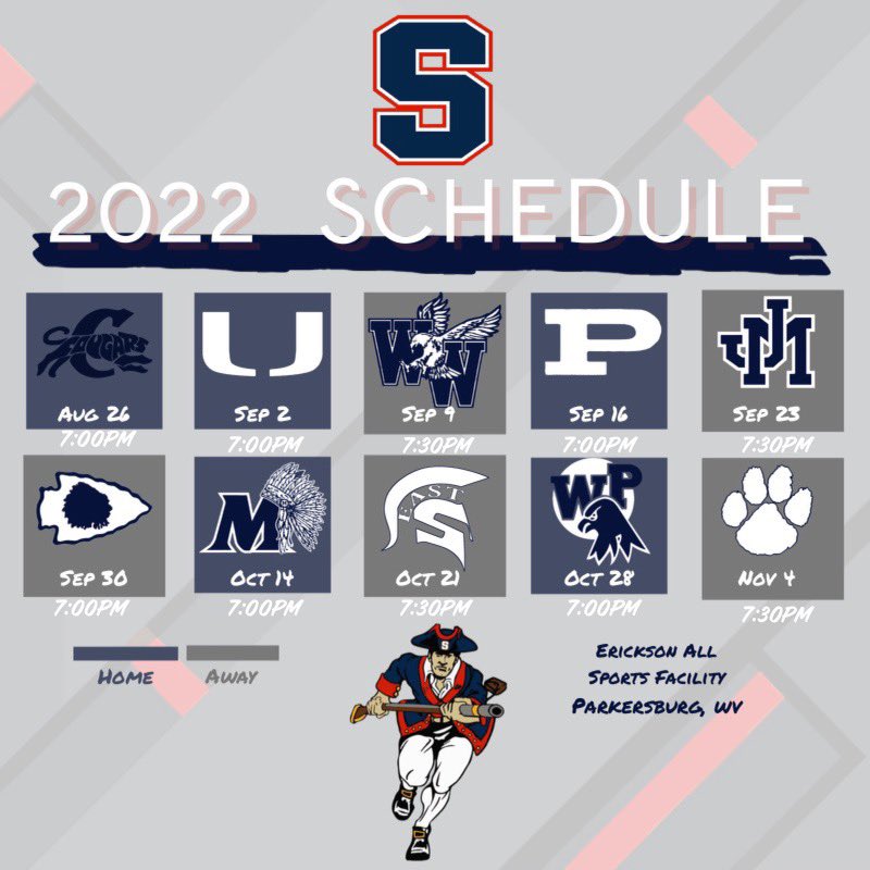 PSHS_FOOTBALL on Twitter "2022 Varsity Schedule https//t.co