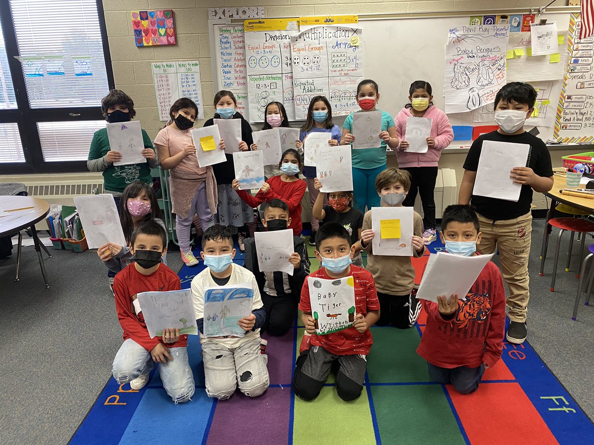 These 3rd Graders created some amazing Fairytales! From princesses to frosty the snowman and some gingerbread in between, these writers all put a twist in their characters/ stories! Such a fun writing celebration to help us wrap up the week. 📚✏️🎉