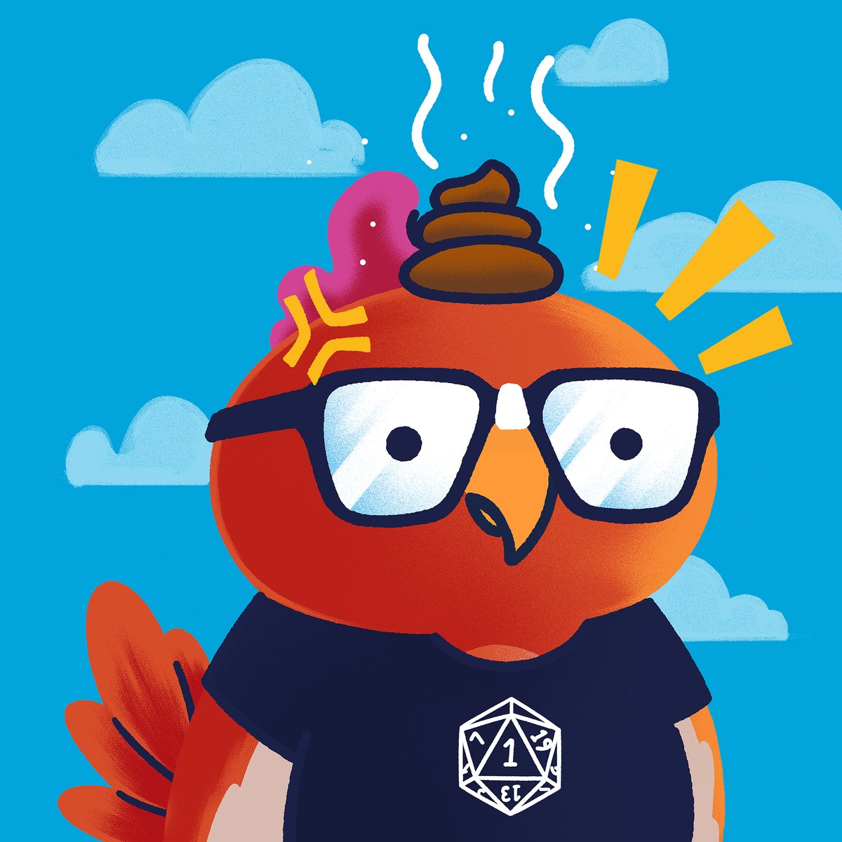 ArnoKiss's tweet photo. Hi, my name is Arno and I'm building my own universe. Complete with killer robots, mind control, and cosmic threats.  

I'm also the artist for @CrankyCritters_ The best pfp project ever. (We're making a freaking boardgame!)

https://t.co/Be1Bb7Id54 https://t.co/ze6uDAYxW3