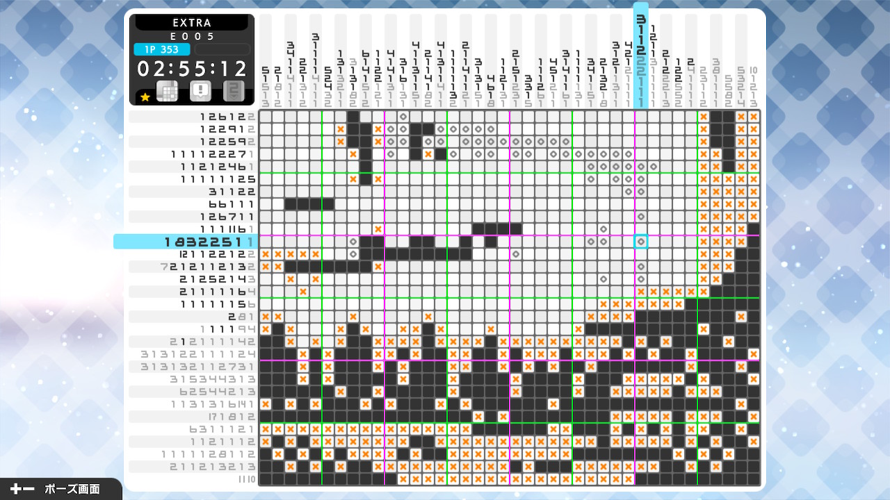 のはけん 仮置きマークもう2種類欲しい 仮 と起点 で 本作最終問題なので 終わったらアルセウス始めようと思ったけど 今週は無理そうですね ピクロスs7 T Co X7sd3msdb4 Twitter