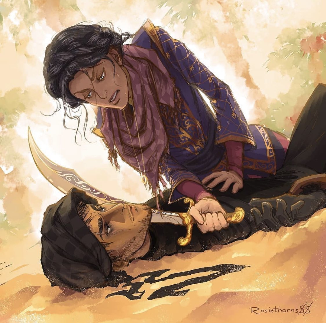 kazbrekkdown's tweet photo. i am once again asking y’all to read we hunt the flame thank you. if u need convincing here is the fanart: https://t.co/TAnMuL91WA