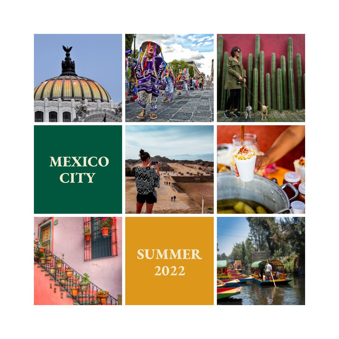 Spend 10 days exploring art in Mexico City from Aztec sculpture to Frida’s Casa Azul. Open to undergraduate, graduate students, and community members! For more details on how to spend your summer in the D.F., visit: cce.csus.edu/faculty-led-st… for more information!