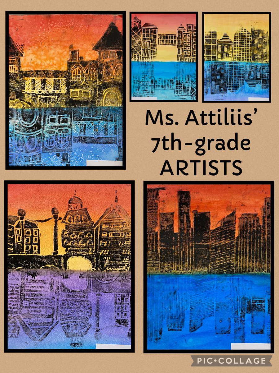 I couldn’t take my eyes off the uniqueness of each individual masterpiece! Love that our hallway walls showcase the talents of our becoming scholars. Thank you Ms. Attiliis! @AmyAttiliis @SterlingMiddle1 #artists