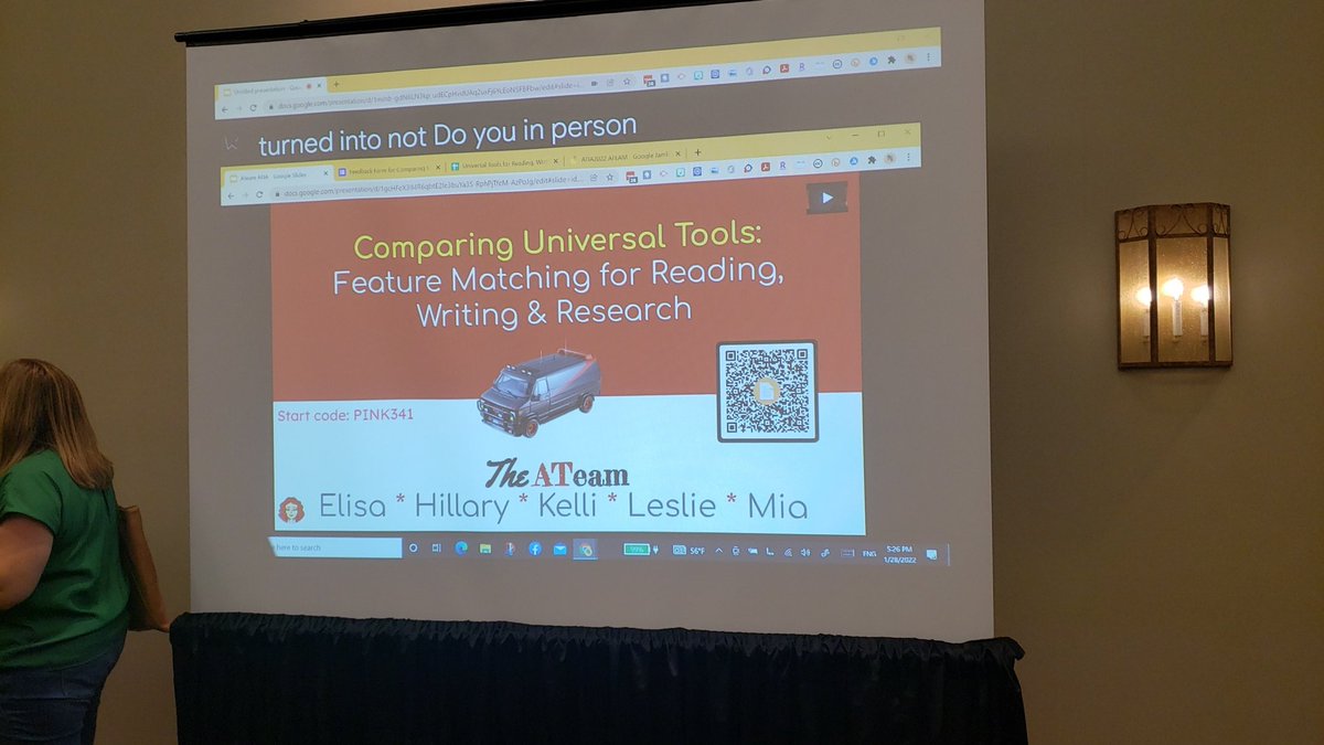 #ATIA2022 "We are all part of a #communAT..." sharing resources to assist each other and ALL of our students.