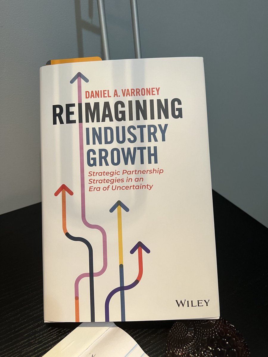 Reading ⁦<a href="/Dan_Vee/">Daniel A. Varroney</a>⁩ ‘s new book.  Great read for these changing times. Well done my friend.