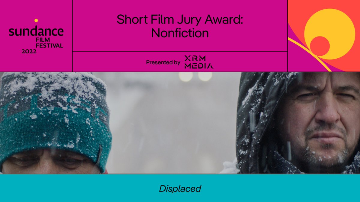 🏆 Short Film Jury Award: Nonfiction presented by XRM Media goes to DISPLACED, directed by Samir Karahoda. #sundance