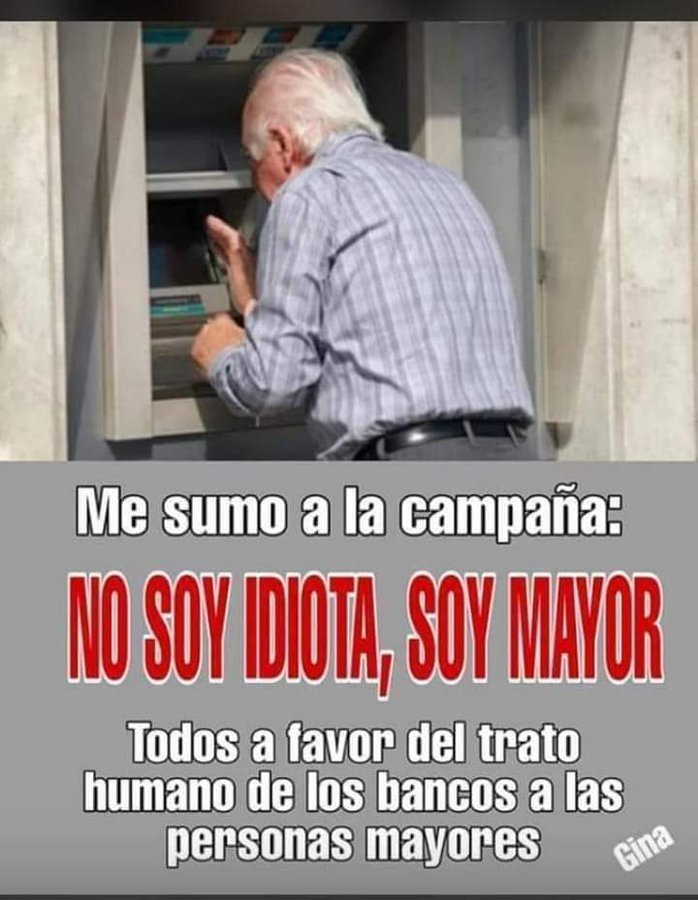 rampunsen's tweet photo. Respeto a nuestros mayores. https://t.co/L2N2hlj2vv