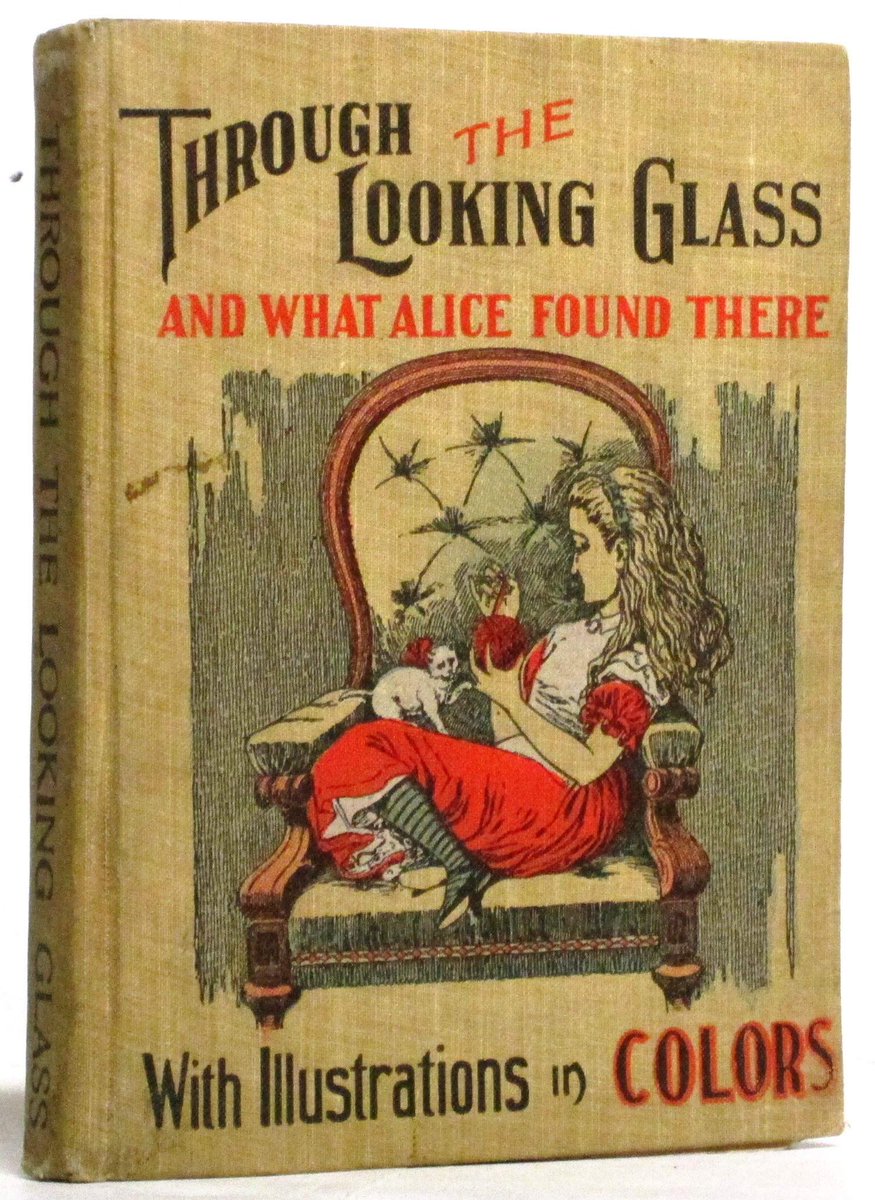 _lewiscarroll's tweet photo. another work that has been productive :)

here’s my new book: through the looking glass https://t.co/e3Yu3iTwrd