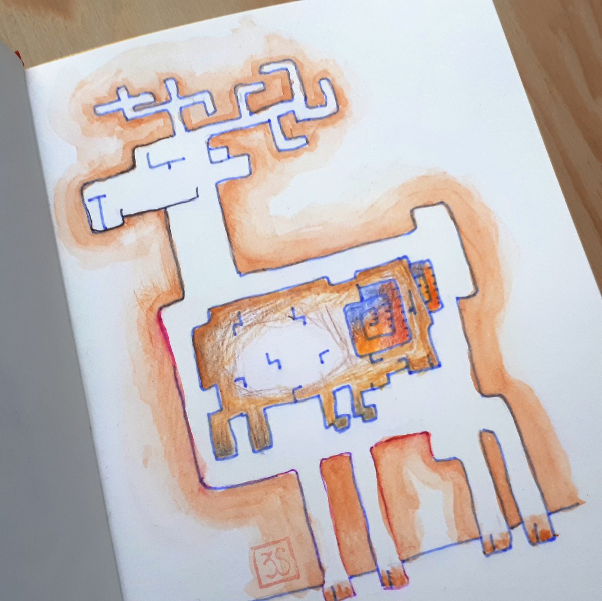 3_esse's tweet photo. Sunday Droodle Doodle.
(a #droodle is a classic pubquiz question format where you deciphre a clever visual enigma) https://t.co/3DU3QoBvQ6