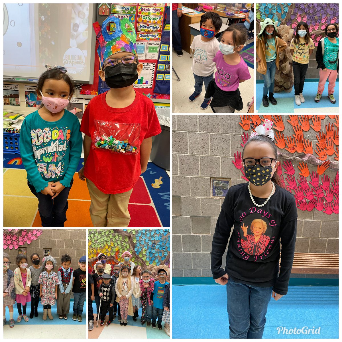amyepina's tweet photo. LJE celebrated being 100 days smarter today! We had fun shirts, 100 year old people, fun snacks, and activities all throughout our building today! Happy 100th day Marlins! #ljerocks #ccisd @es_luther #100thDayofSchool https://t.co/CPY4bCM5mY