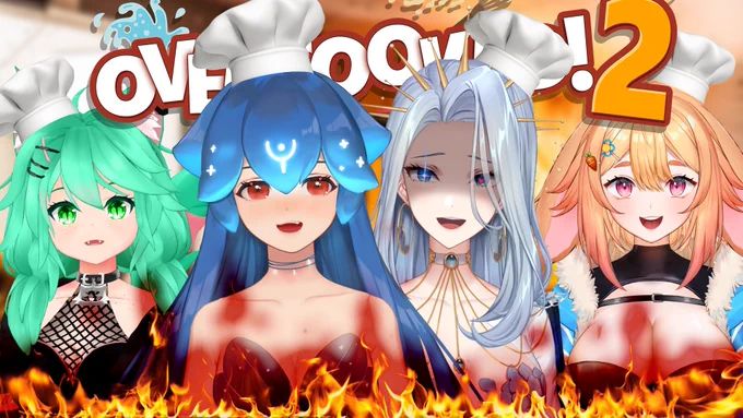 MASTER CHEF WAIFU EDITION! WHAT CRIMES WILL THEY COMMIT! 🔥🔥🔥
Overcooked 2 Collab @ 3:30PM PST today! 