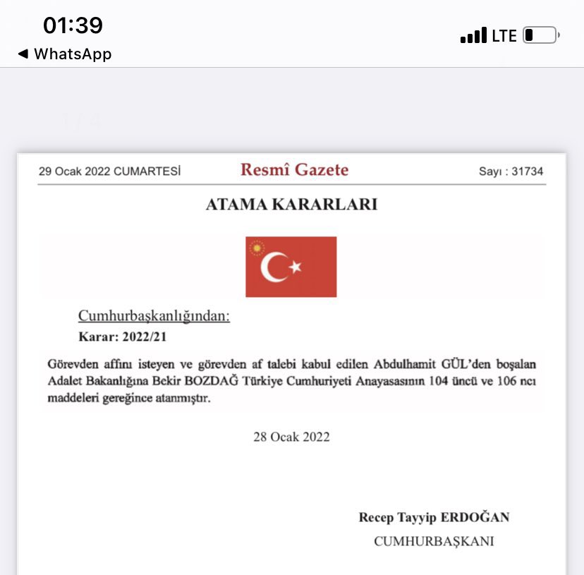 Abdulhamit Gül İstifa Etti, Yeni Adalet Bakanı Kim? Onefakindbnb