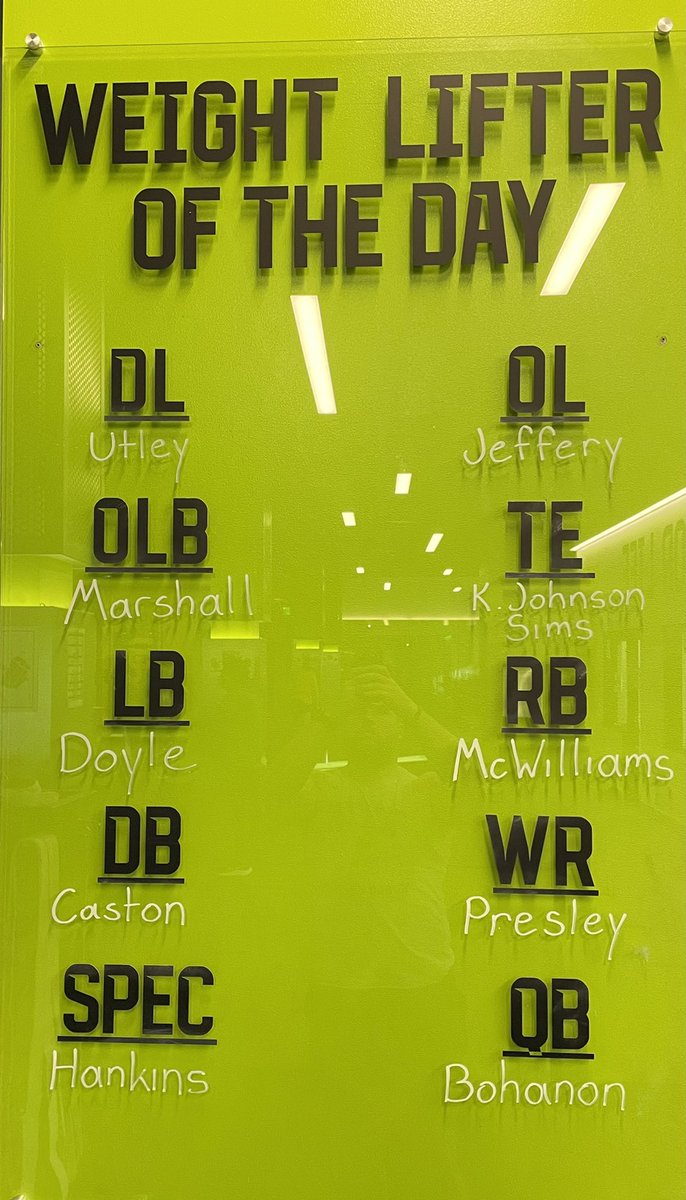 BU_Strength's tweet photo. FREAKY FRIDAY! Great ending to the week! #SicEm @BUFootball https://t.co/TVKZZdCstW
