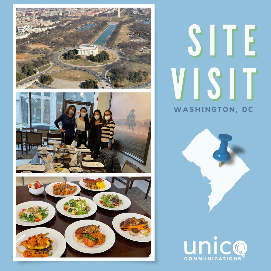 UnicoComm's tweet photo. We are officially in full swing! Unico's President & CEO Lisa Bombin is out of the office and in the nation's capital, Washington, DC. We are proud to be producing the 2022 Legislative Summit for
@USHCC and are anticipating another outstanding event! #UnicoComm #SiteVisit https://t.co/0FTGO8vEXF