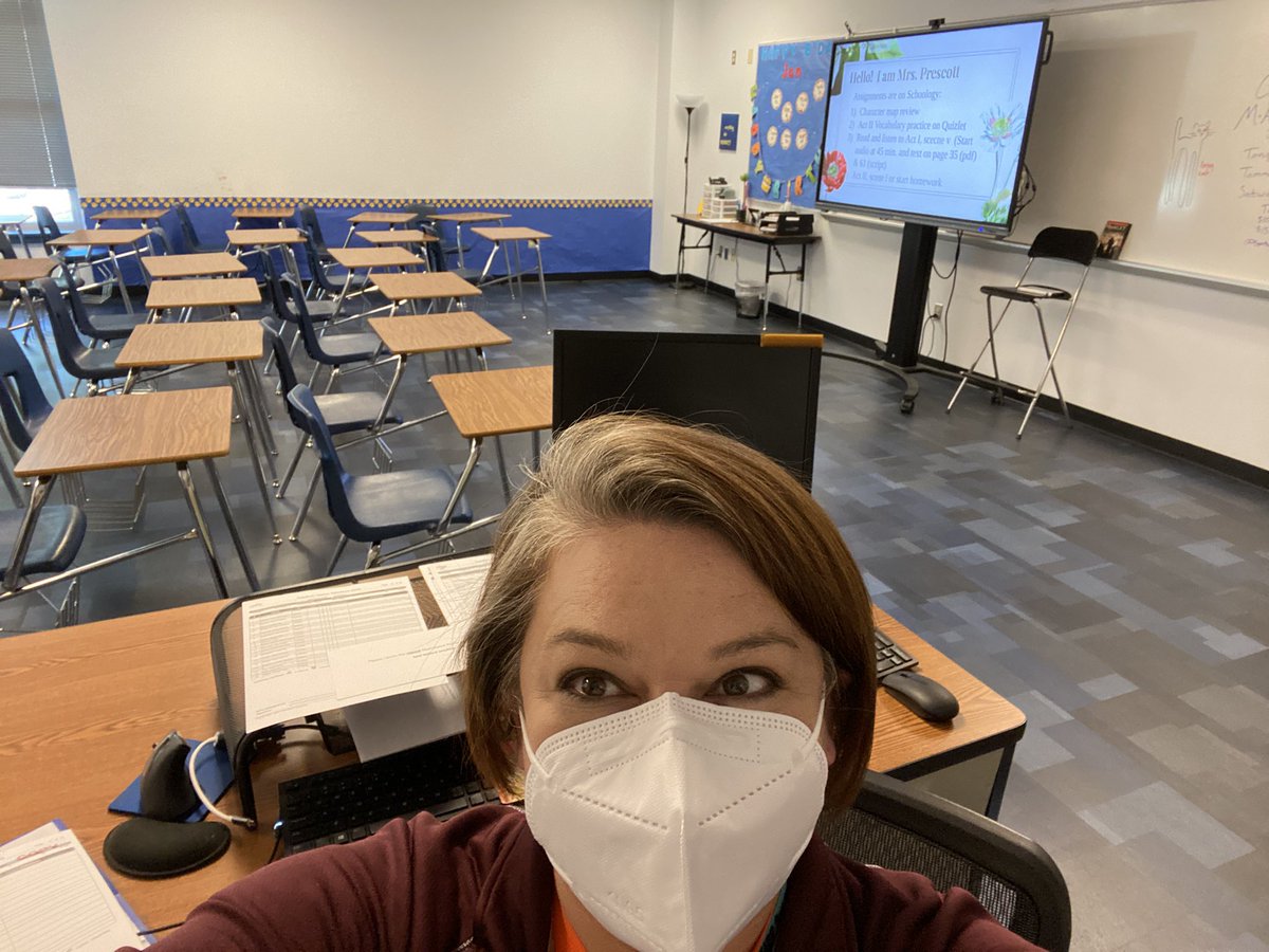 English III at Stony Point High School today!