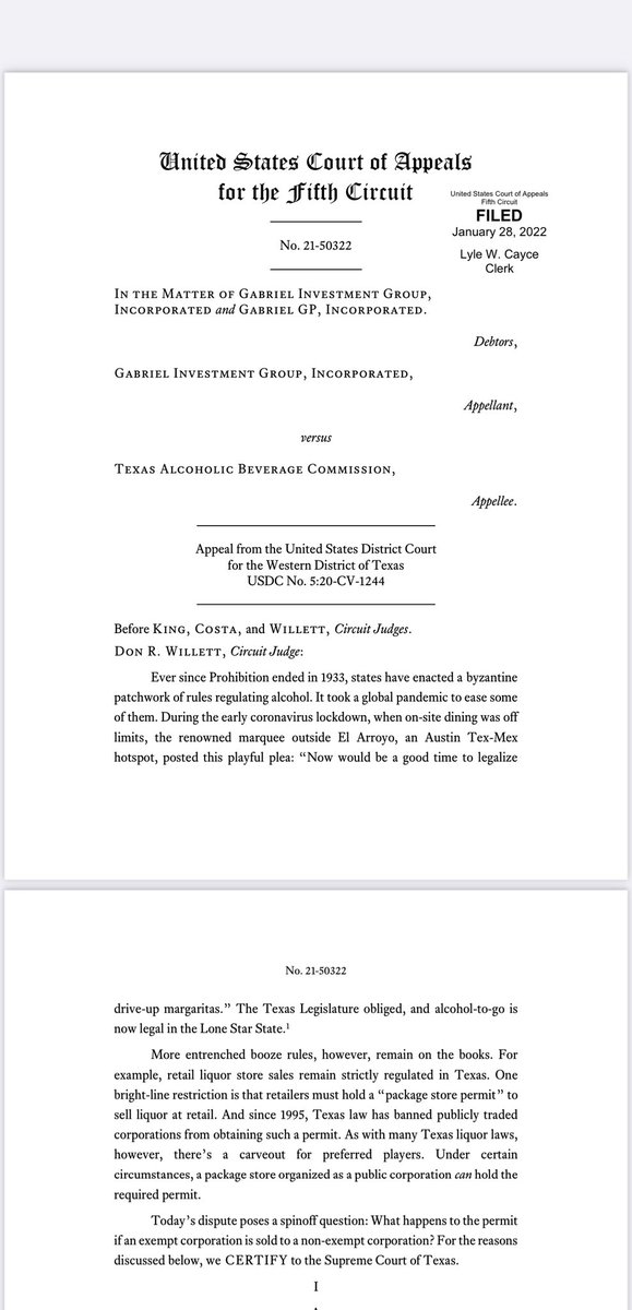 Congratulations <a href="/ElArroyo_ATX/">El Arroyo</a>, you’ve been quoted by a federal circuit court. <a href="/JusticeWillett/">Judge Don Willett</a>, of course.