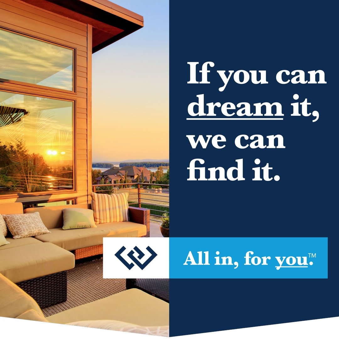 windermere's tweet photo. If you can dream it, we can find it. #Allinforyou https://t.co/pZLLUW0ckQ