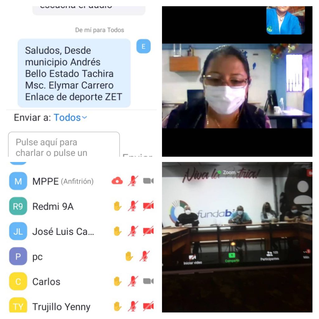 Arnaldo34696122's tweet photo. Video conferencia para el Lanzamiento del proyecto Futbol Mas @MPPEDUCACION @_LaAvanzadora @yelitzePSUV_ @ZonaEducTachira @Berzabethg1 @DGEFDMPPE @COMUNIDADESED15 @edward_arellano @DorisJi32185292 @Arnaldo34696122 
#ReporteBernal https://t.co/B8CV7PMldZ