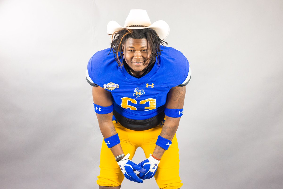 dareal_korey's tweet photo. Had a great official visit at McNesse this weekend thanks to the coaches for the great hospitality #GeauxPokes @CoachGGoff @CoachAllgood @CoachSFogarty https://t.co/XipLtCpfkO