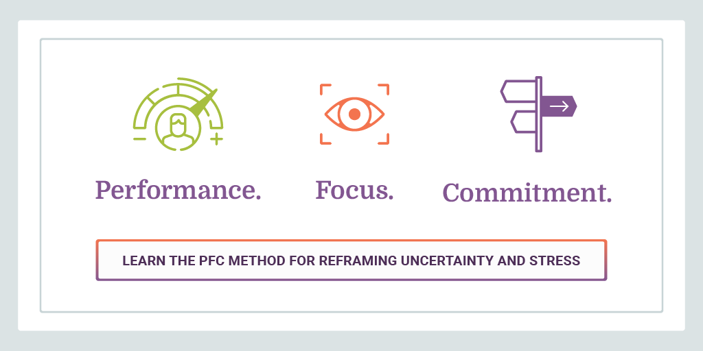 Performance. Focus. Commitment.
When your brain is met with complexity and uncertainty, the nervous system sounds the alarms, making it difficult to forge ahead and manage your teams. 
Find out how the PFC method can help. bit.ly/33c0gXf
#LeadershipDevelopment