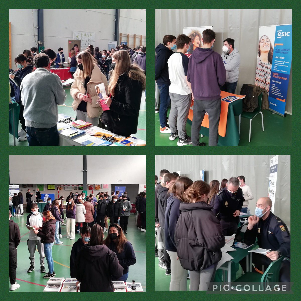 VI Muestra de Universidades HBST. Hoy nuestros alumnos de Bachillerato han tenido la oportunidad de conocer de primera mano la oferta educativa actual. Gracias a los participantes por colaborar en este evento tan importante para nuestros estudiantes. <a href="/HBSTORREJON/">Humanitas Torrejón</a> <a href="/OrientacionHBST/">Orientación HBST</a>