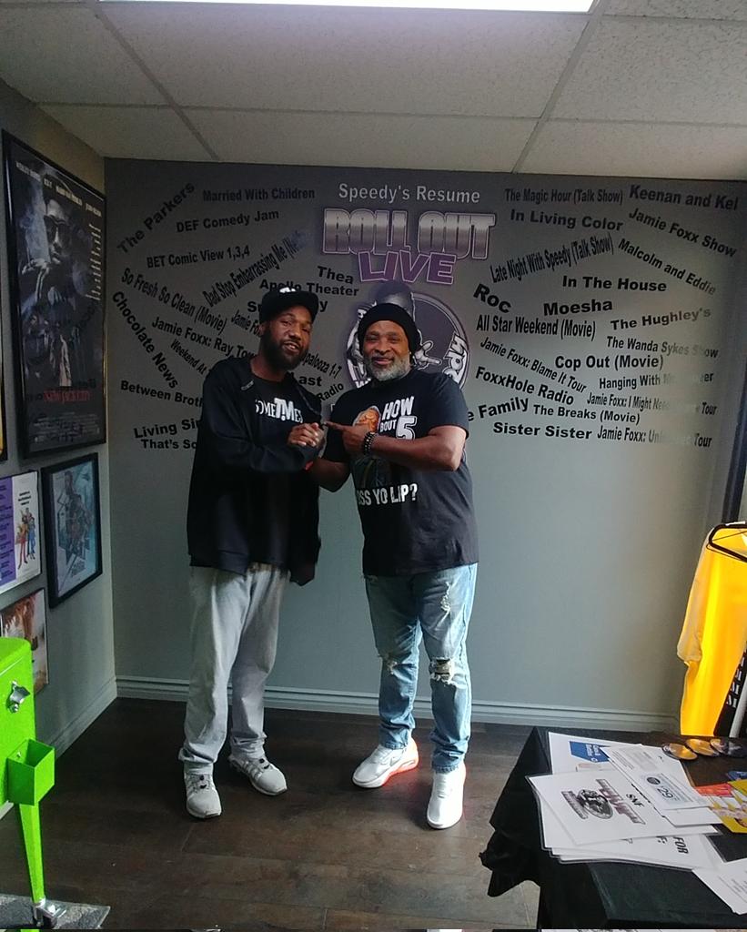 itzTimmyB's tweet photo. Thank you for the opportunity! ✊🏾💯🤝🏾 @speedyizfunny @SpeedyNfriends #RollOutLive #LetsBeGreat https://t.co/xgRaBi3CDx
