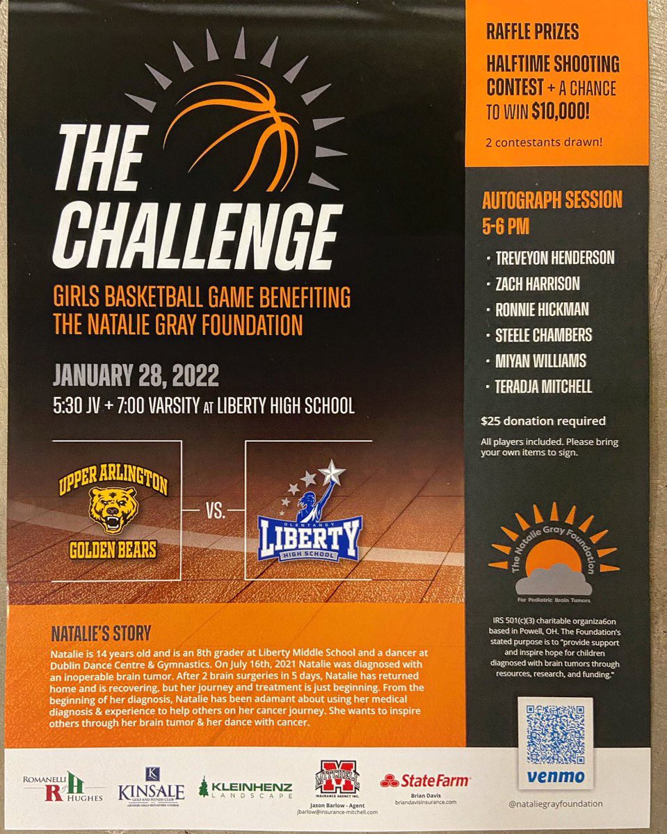 It was a fantastic night for a great cause! Thank you to all who helped  and came out to support the Natalie Gray Foundation. Also, a big thank you to the teachers who came out for teacher appreciation night! #NATSTRONG <a href="/OLHS_GBK/">Liberty Basketball</a> <a href="/Mr_Starner/">Mike Starner</a>